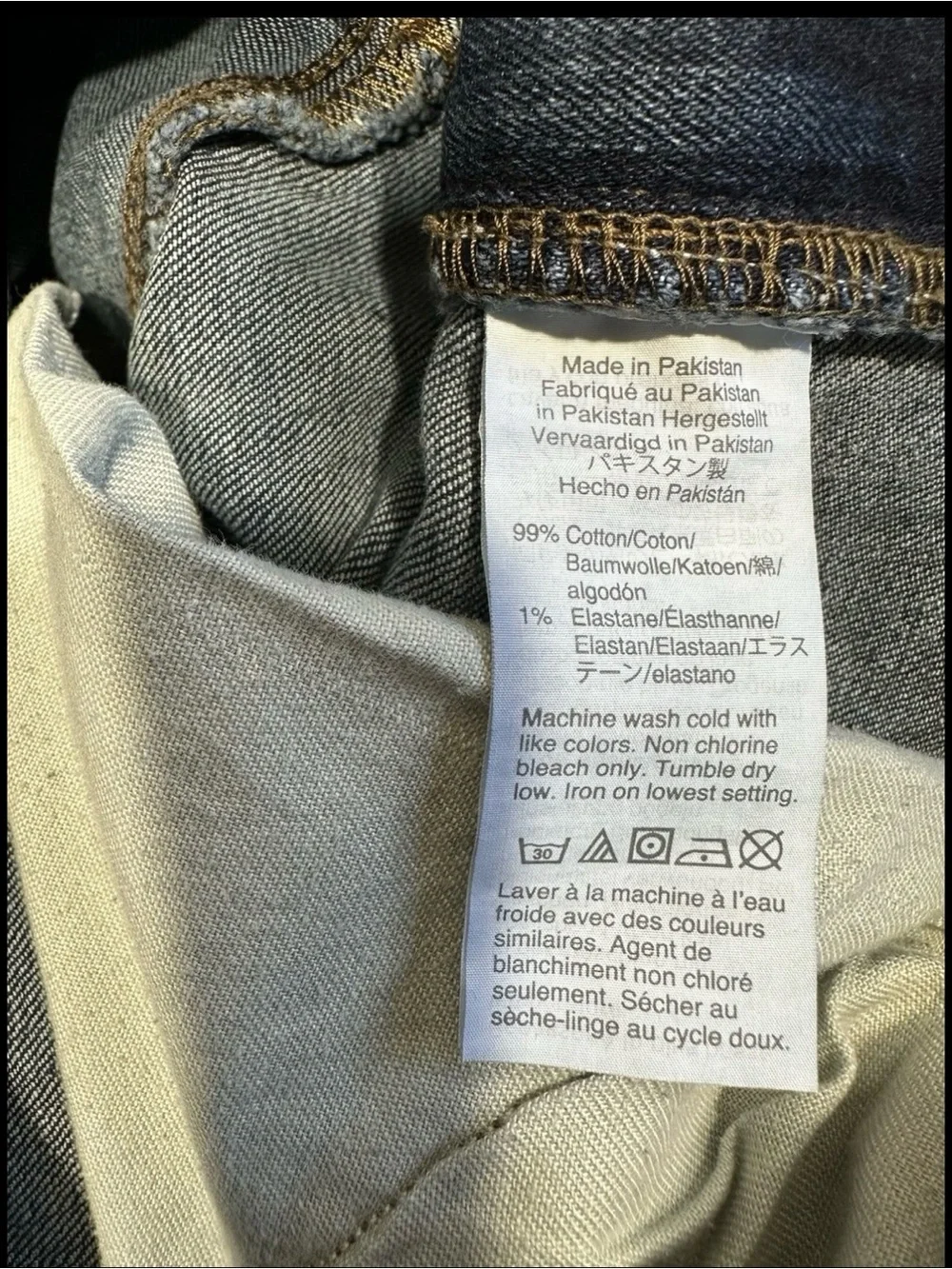 Men's J Crew Flex Slim Jeans, size 32, NOTE IMPERFECTION